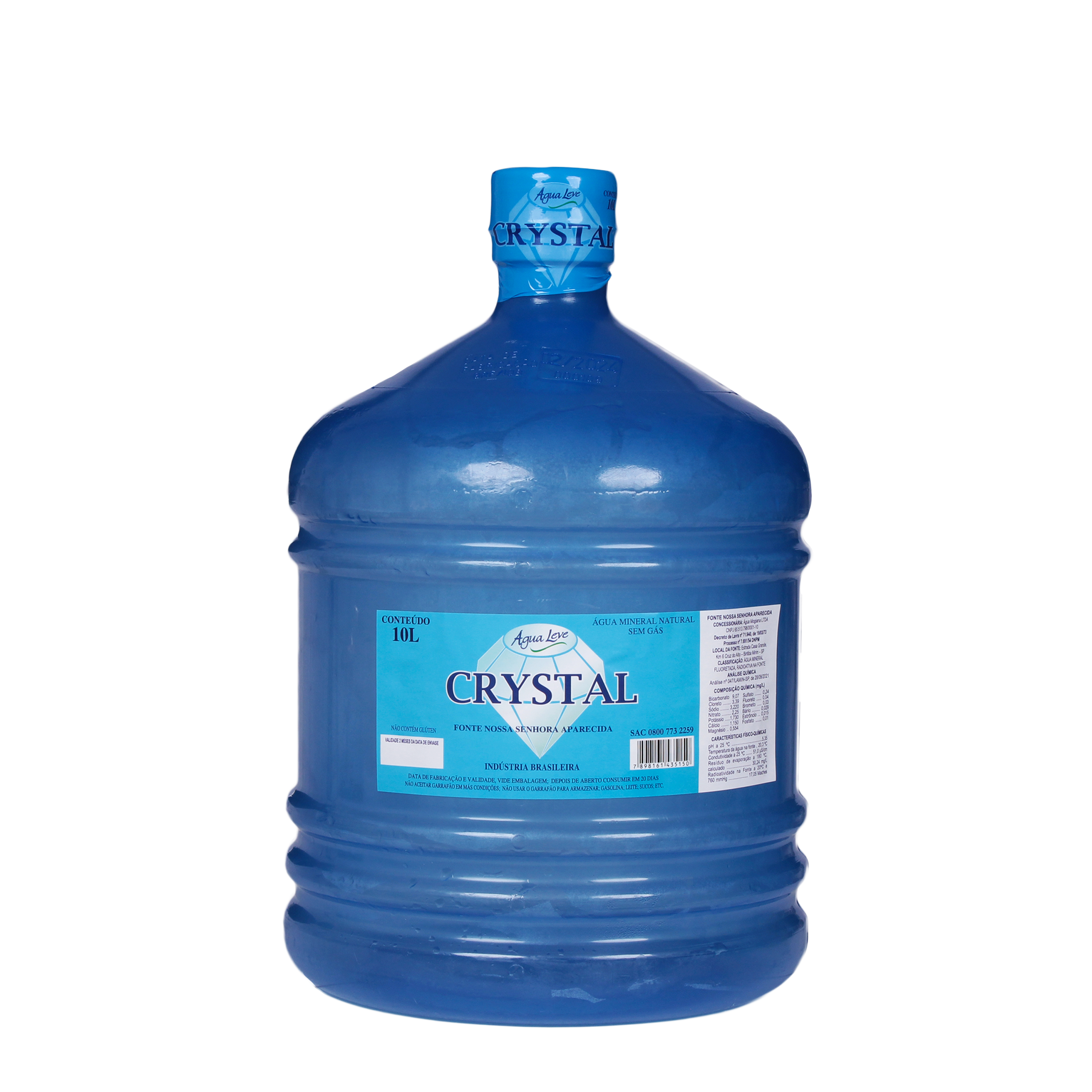 Água Leve Crystal 10L