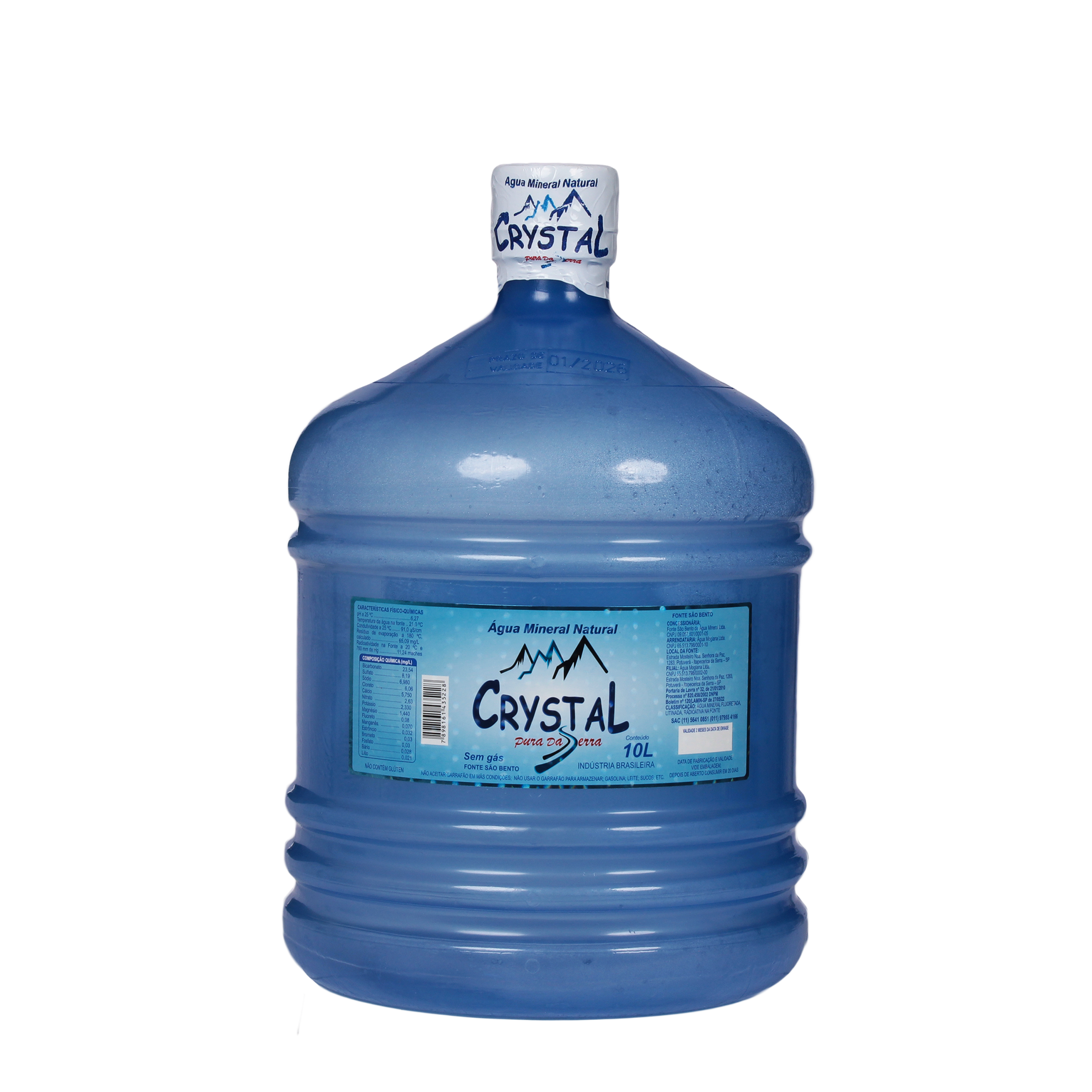 Cristal Pura da Serra 10L